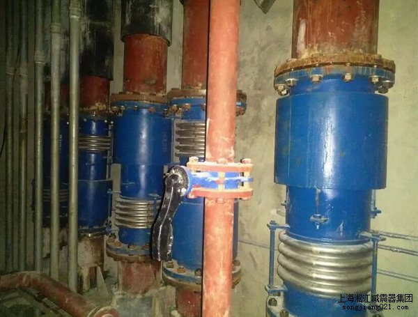 橫琴總部大廈采用上海淞江波紋補償器