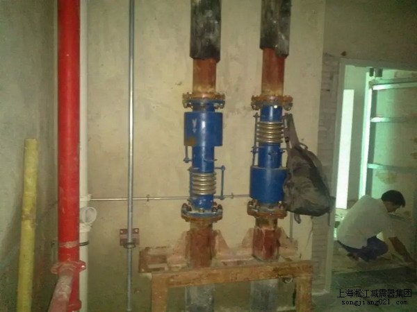 橫琴總部大廈采用上海淞江波紋補償器