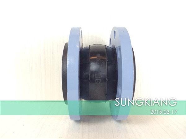 反應調節池用可曲饒橡膠接頭 DN65單球橡膠接頭,DN65上海橡膠接頭,DN65淞江橡膠接頭