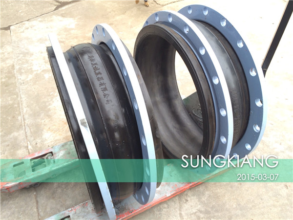 可曲撓橡膠接頭發貨【泰州污水廠】