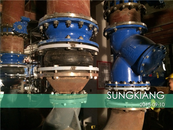 上海淞江橡膠接頭用于姑蘇金茂府項目