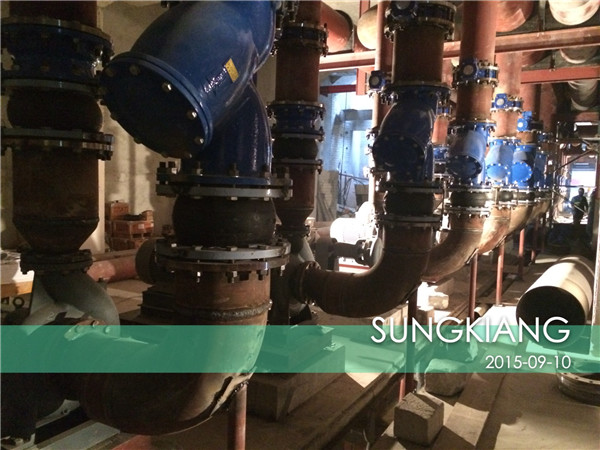 上海淞江橡膠接頭用于姑蘇金茂府項目