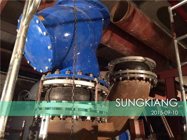 上海淞江橡膠接頭用于姑蘇金茂府項目