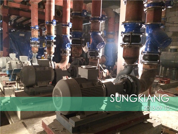 上海淞江橡膠接頭用于姑蘇金茂府項目