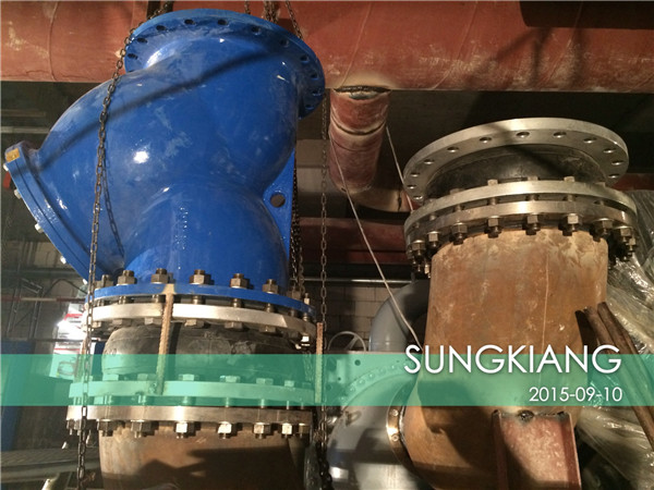 上海淞江橡膠接頭用于姑蘇金茂府項目