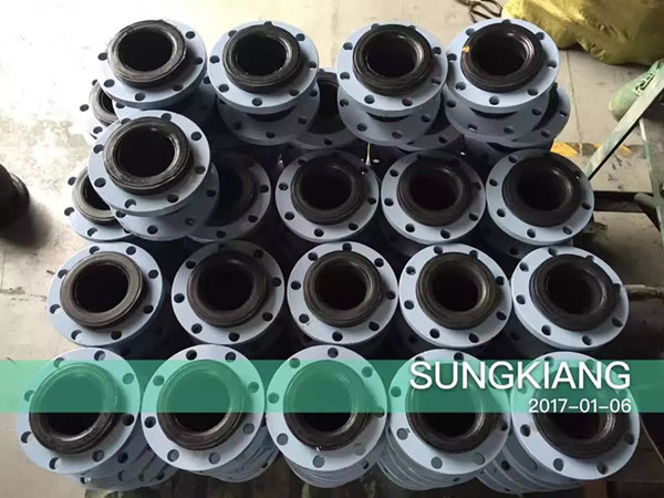 溫州甬臺溫高速污水改造工程淞江橡膠接頭