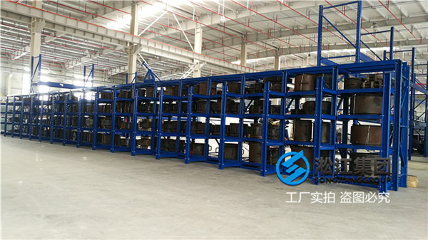 蒸汽鍋爐水處理DN350Q235EPDM高溫橡膠軟接頭，帶限位桿